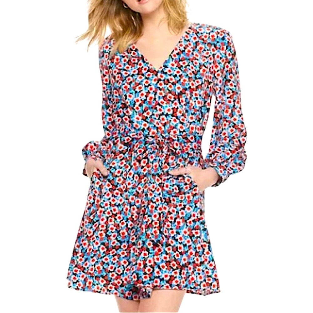 POPSUGAR Pink & Blue Floral Puff Sleeve Mini Dress
Dress XL